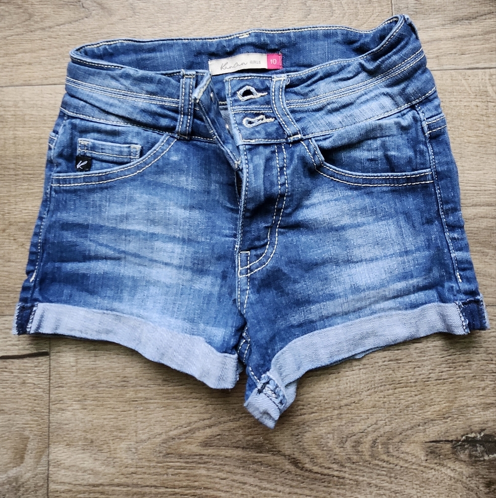 KanCan Blue Denim Girls Shorts